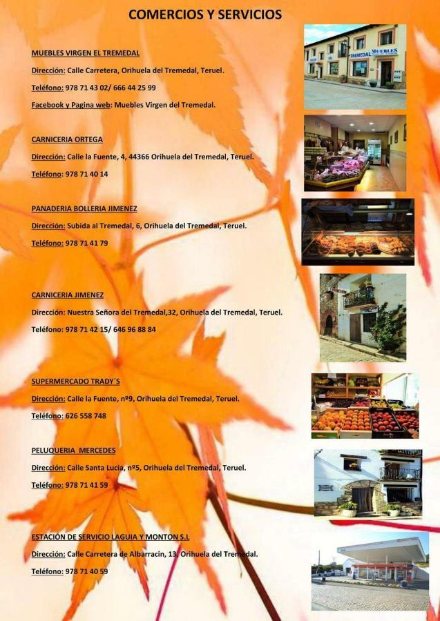 Hostal Restaurante San Millan 오리우엘라 델 트레메달 외부 사진